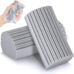 2-Pack Damp Clean Duster Sponge, Magic Sponge Eraser Baseboard Cleaner Tool