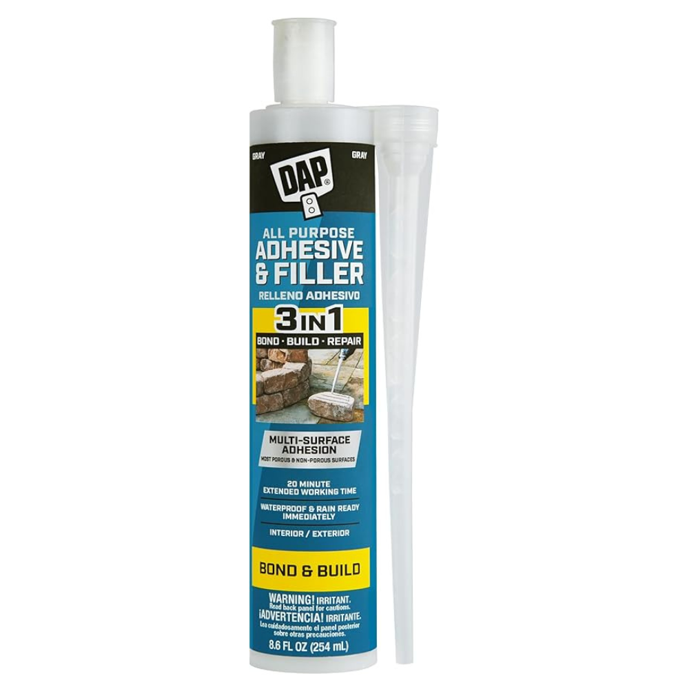 Untitled-design-2025-04-21T194243.815.png DAP All Purpose Adhesive and Filler, Gray, 8.6 Oz (7079828000) - Image 1