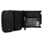 EUROPORT PPA200 Ultra-Compact 200 Watt 5 Channel Powered Mixer