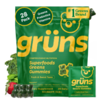Gruns Adult Super Greens Multivitamin Gummies
